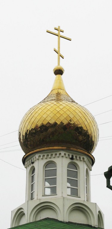 Церковь Казанской иконы Божией Матери в Улешах, Саратов (Саратов, город, Саратовская область). архитектурные детали, Завершение главного объема собора