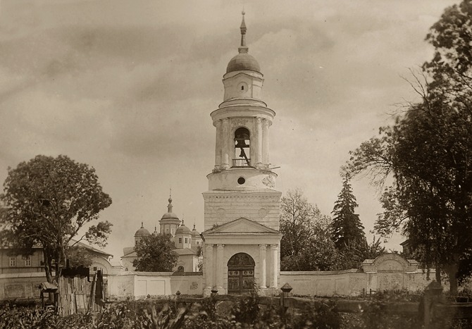 Кветунь. Чолнский Спасский монастырь. архивная фотография, фото начала XX века