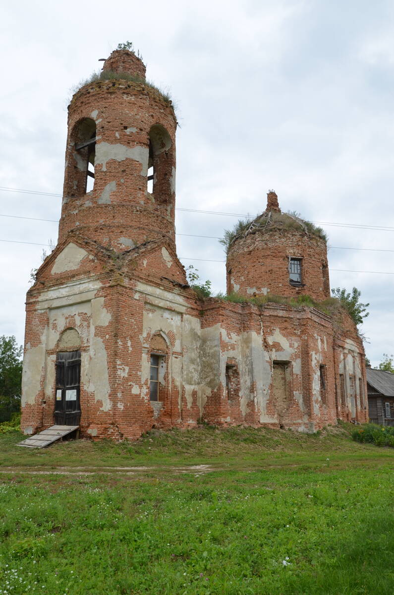 Церковь Параскевы Пятницы, Филипповичи (Трубчевский район, Брянская область). фасады
