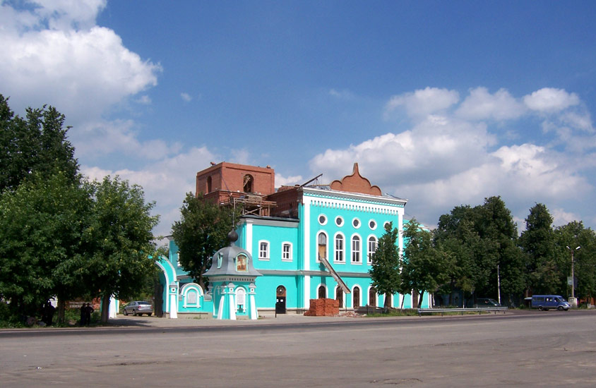 Старая Купавна. Церковь Троицы Живоначальной. фасады