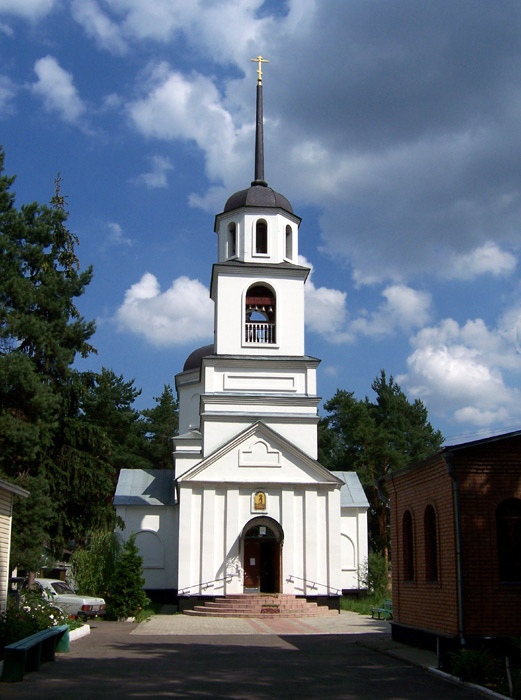 Заря. Церковь Саввы Сторожевского. фасады