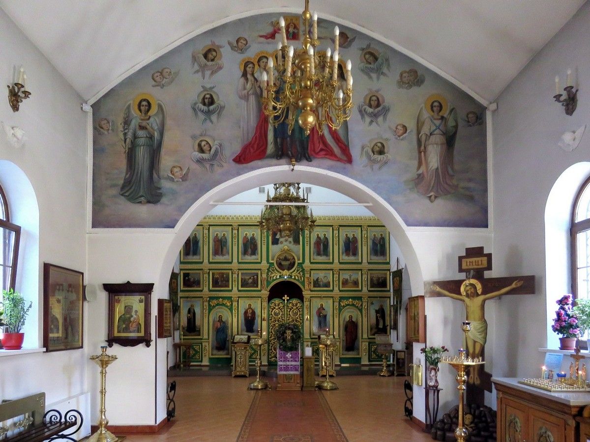 Церковь Саввы Сторожевского, Заря (Балашихинский городской округ и г. Реутов, Московская область). интерьер и убранство
