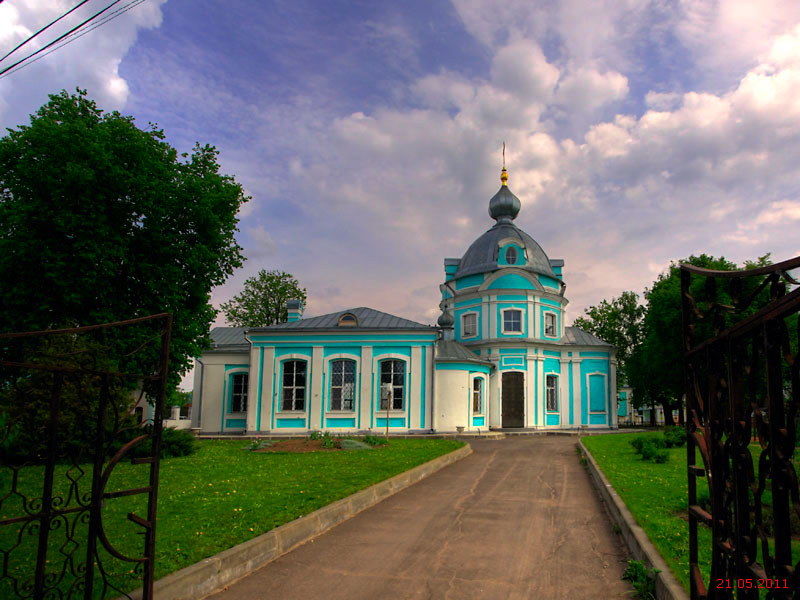 Летово. Церковь Михаила Архангела в Летове. фасады