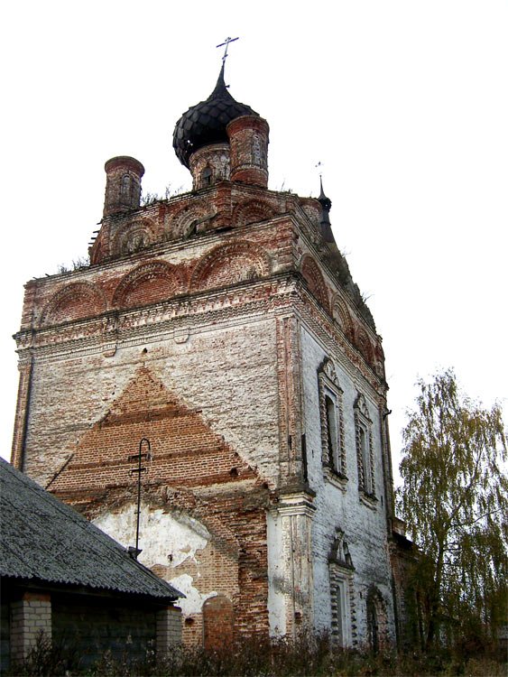 Церковь Владимирской иконы Божией Матери, Чечкино-Богородское (Шуйский район, Ивановская область). фасады