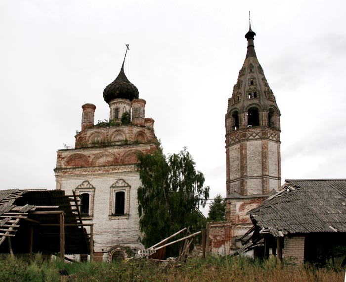 Церковь Владимирской иконы Божией Матери, Чечкино-Богородское (Шуйский район, Ивановская область). фасады