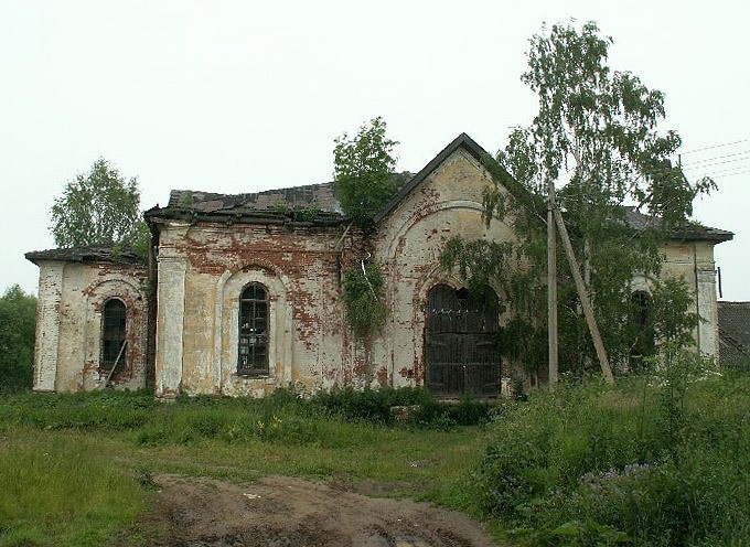 Чечкино-Богородское. Церковь Николая Чудотворца. фасады