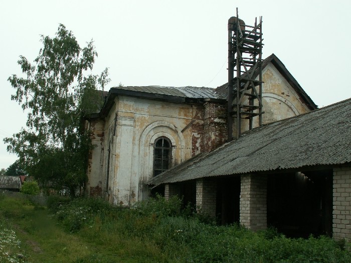 Чечкино-Богородское. Церковь Николая Чудотворца. фасады