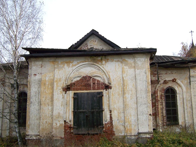 Чечкино-Богородское. Церковь Николая Чудотворца. фасады