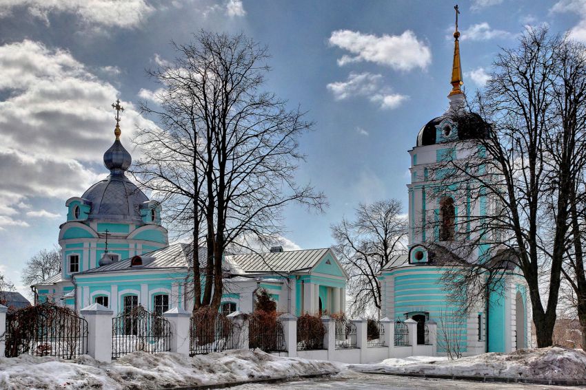 Летово. Церковь Михаила Архангела в Летове. фасады