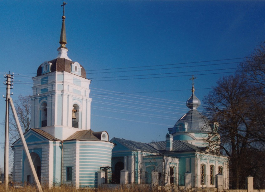 Летово. Церковь Михаила Архангела в Летове. фасады