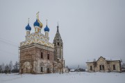 Храмовый комплекс. Церкви Владимирской иконы Божией Матери и Николая Чудотворца - Чечкино-Богородское - Шуйский район - Ивановская область