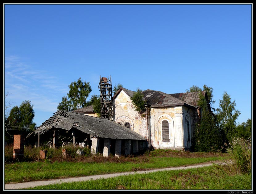 Чечкино-Богородское. Церковь Николая Чудотворца. фасады