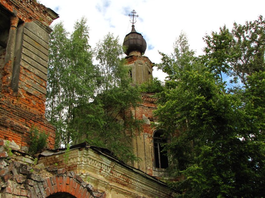 Церковь Иоанна Предтечи, Колегаево, урочище (Некоузский район, Ярославская область). архитектурные детали