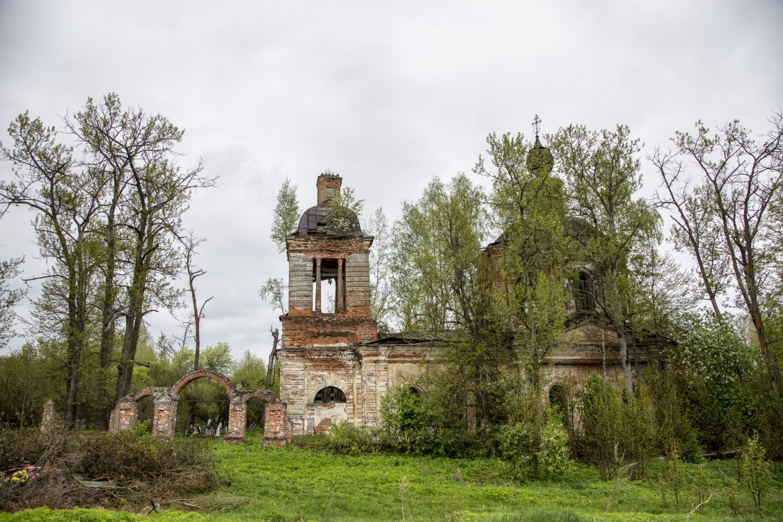 Церковь Иоанна Предтечи, Колегаево, урочище (Некоузский район, Ярославская область). интерьер и убранство