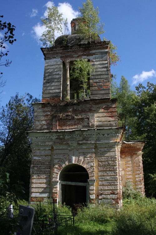 Церковь Иоанна Предтечи, Колегаево, урочище (Некоузский район, Ярославская область). фасады