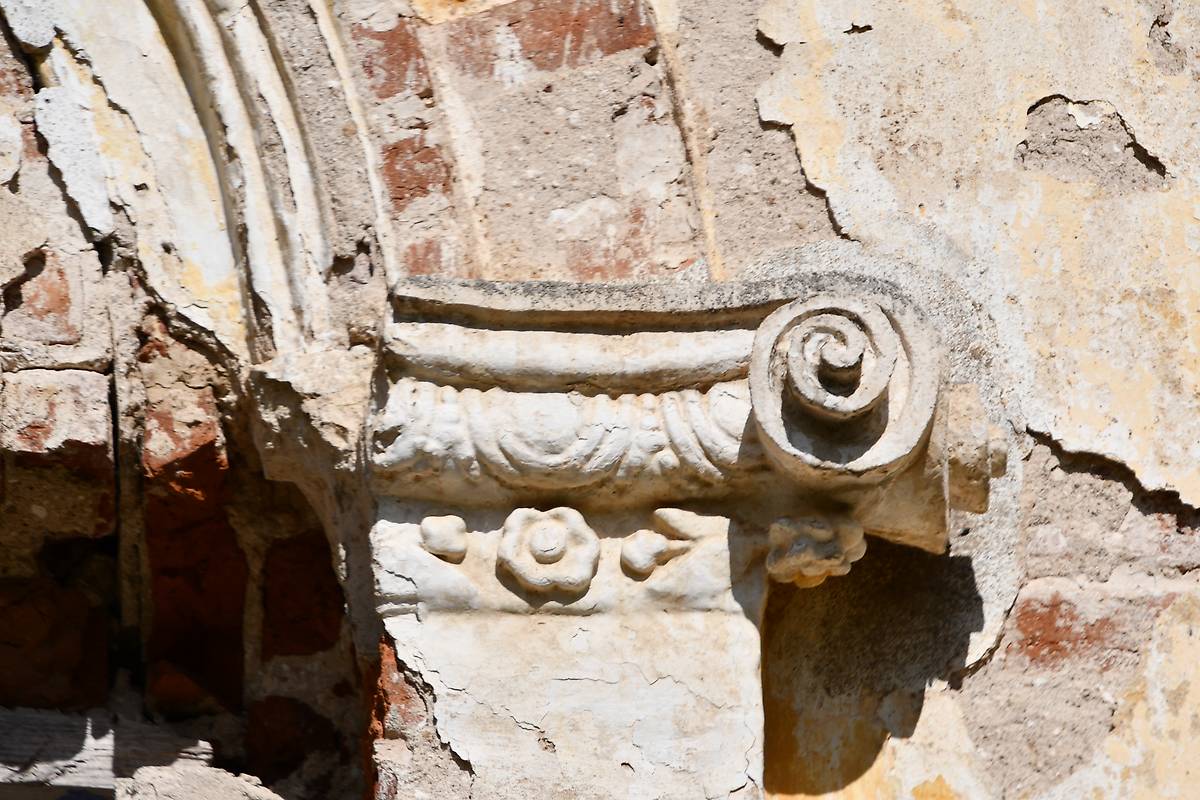 архитектурные детали. Церковь Иоанна Предтечи, Колегаево, урочище (Некоузский район, Ярославская область)