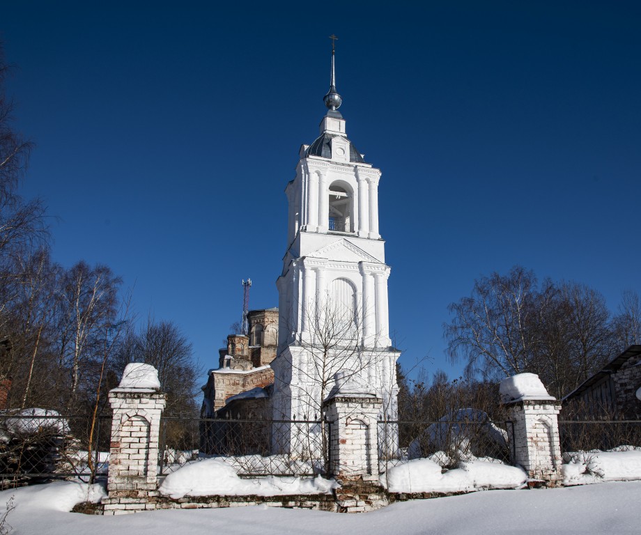 Церковь Покрова Пресвятой Богородицы, Правдино (Некоузский район, Ярославская область). фасады