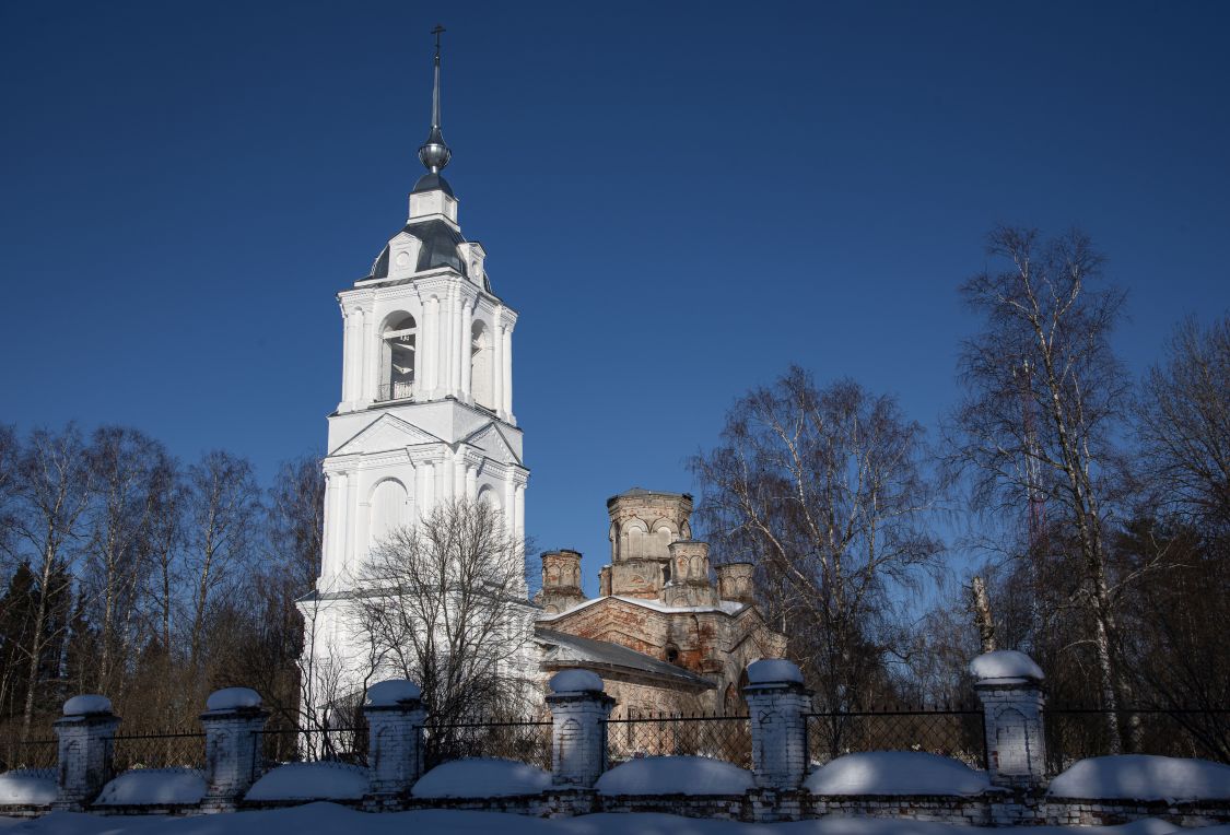 Церковь Покрова Пресвятой Богородицы, Правдино (Некоузский район, Ярославская область). фасады