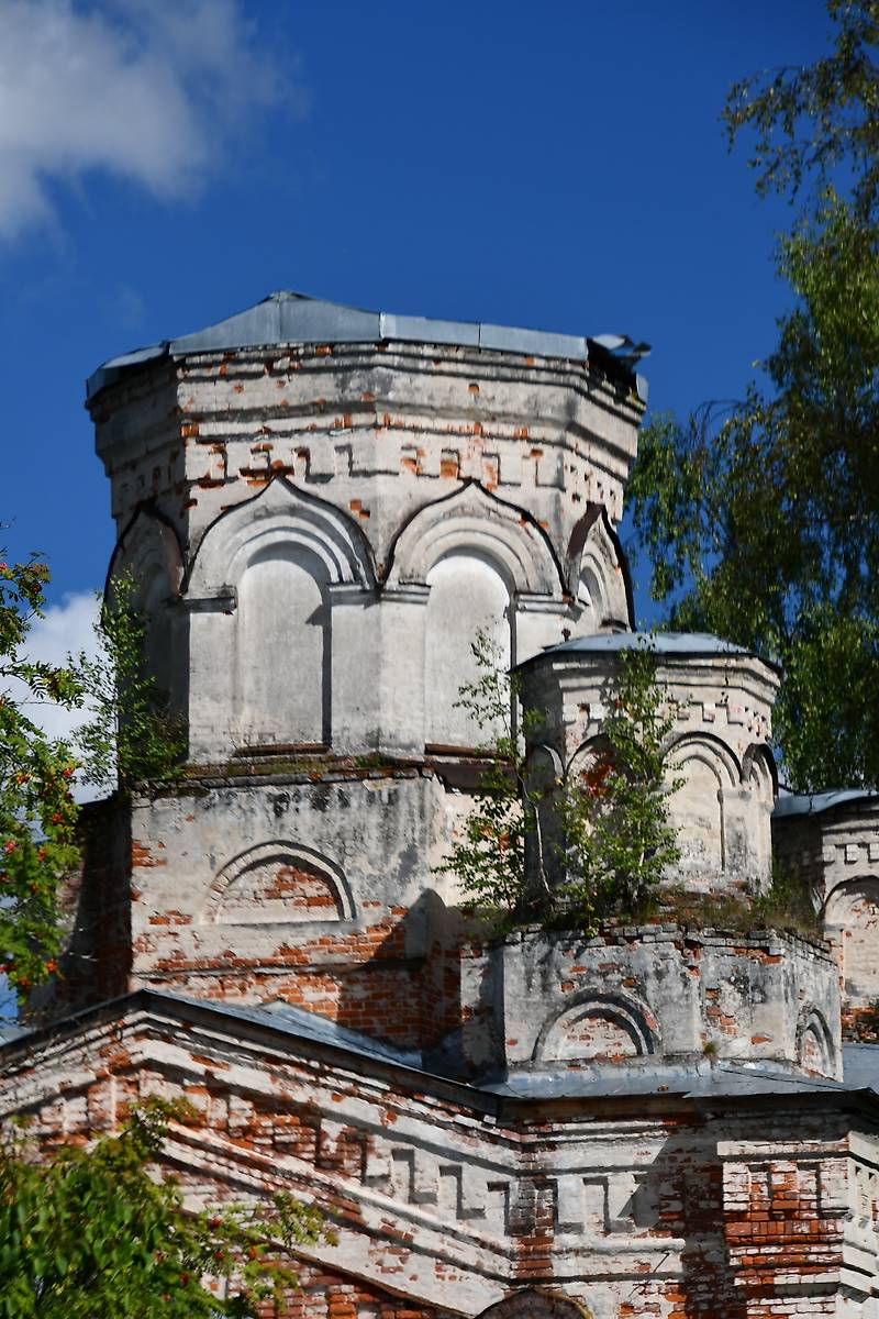 архитектурные детали. Церковь Покрова Пресвятой Богородицы, Правдино (Некоузский район, Ярославская область)