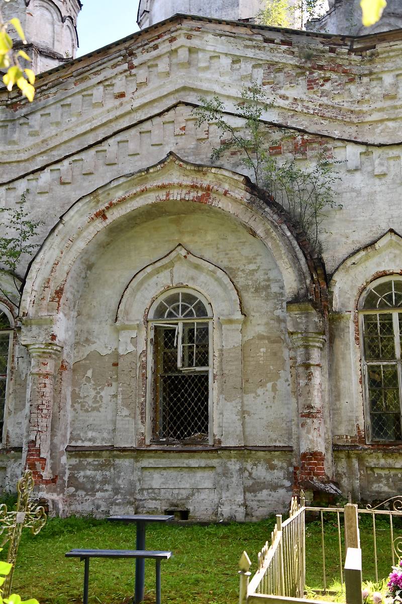 архитектурные детали. Церковь Покрова Пресвятой Богородицы, Правдино (Некоузский район, Ярославская область)