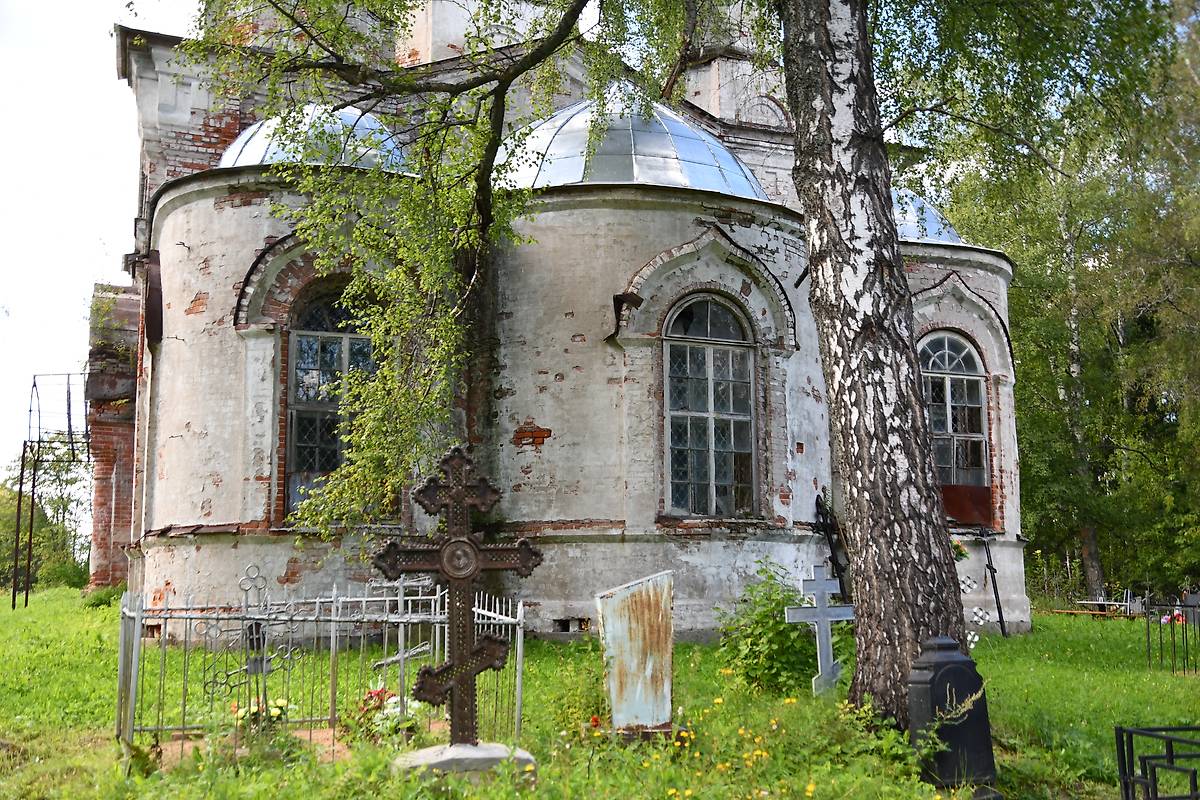 архитектурные детали. Церковь Покрова Пресвятой Богородицы, Правдино (Некоузский район, Ярославская область)