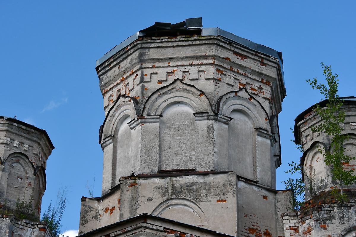 архитектурные детали. Церковь Покрова Пресвятой Богородицы, Правдино (Некоузский район, Ярославская область)