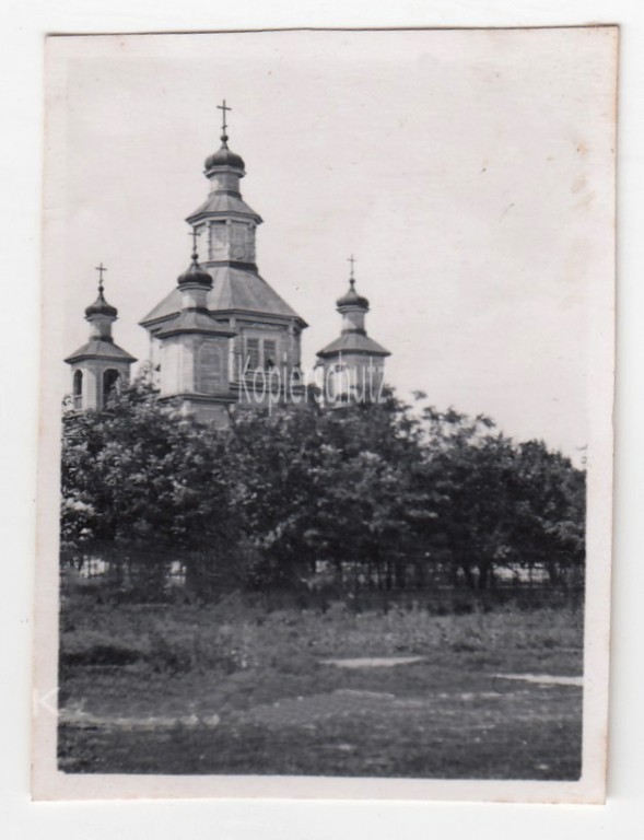 Церковь Рождества Пресвятой Богородицы, Лысогорская (Георгиевский район и г. Георгиевск, Ставропольский край). архивная фотография, Фото 1942 г. с аукциона e-bay.de