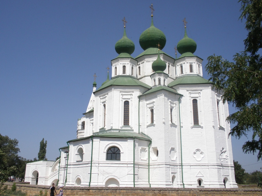 Старочеркасская. Собор Воскресения Христова. фасады, Вид с юго-востока