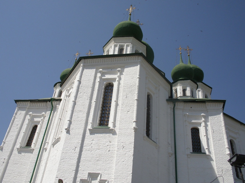 Собор Воскресения Христова, Старочеркасская (Аксайский район, Ростовская область). архитектурные детали, Фрагмент восточного фасада