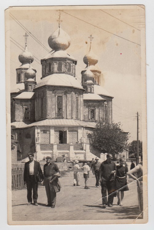 Собор Воскресения Христова, Старочеркасская (Аксайский район, Ростовская область). архивная фотография, Частная коллекция. Фото 1950-х годов