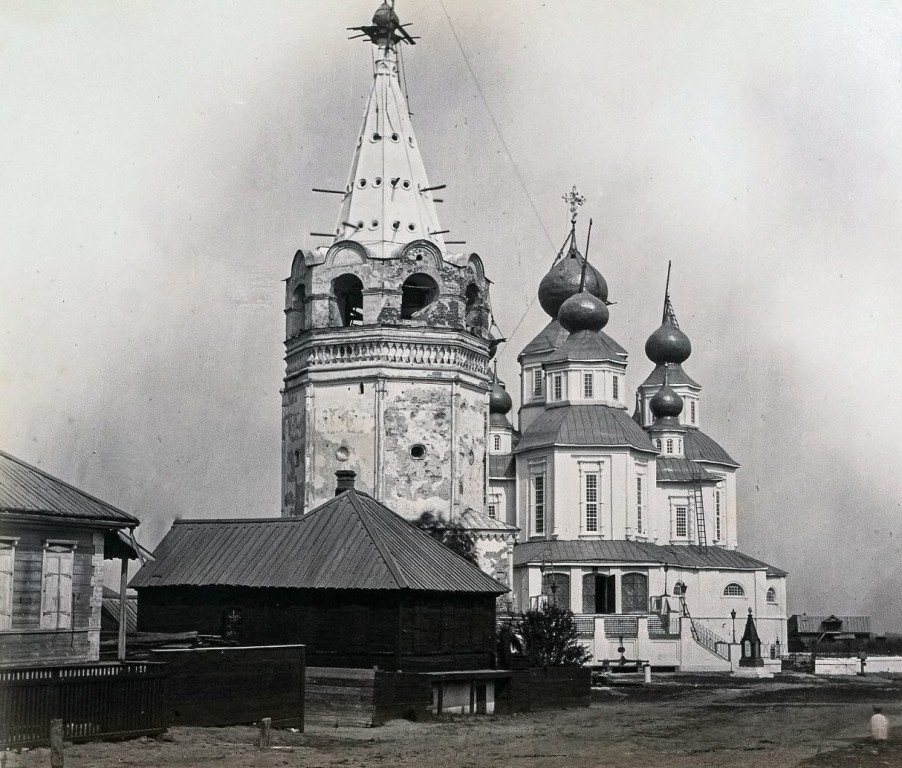 Старочеркасская. Собор Воскресения Христова. архивная фотография, Фотоснимок с сайта: Pastvu.com/1129304