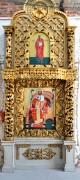 Церковь Преображения Господня, Временный киот справа от царских врат<br>, Старочеркасская, Аксайский район, Ростовская область