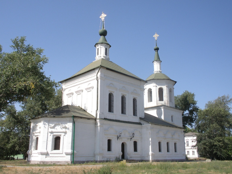 Старочеркасская. Церковь Петра и Павла. фасады, Вид с северо-востока