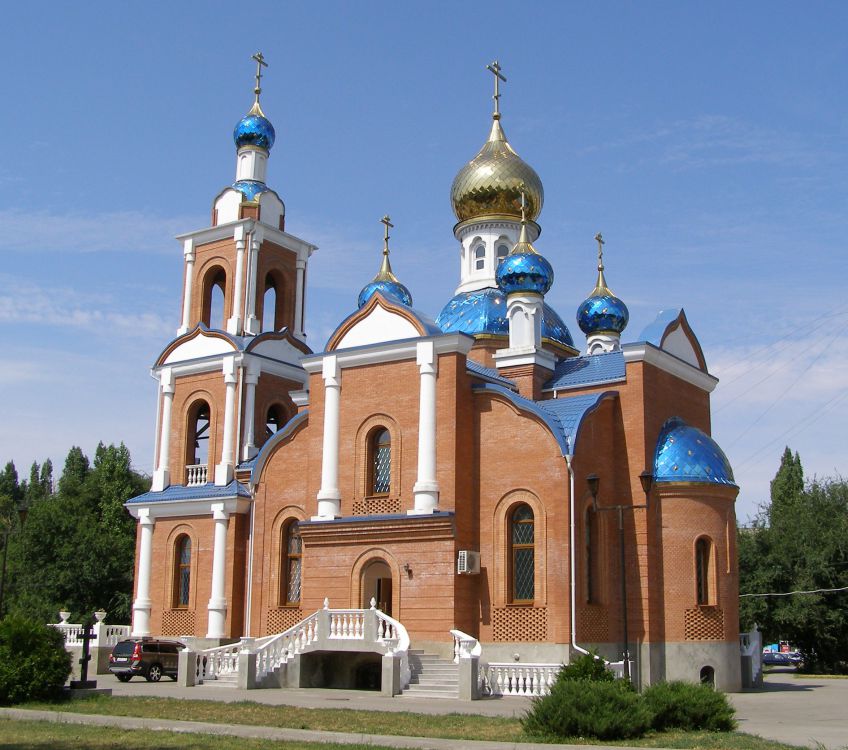 Азов. Церковь Азовской иконы Божией Матери. фасады, Вид с юго-востока