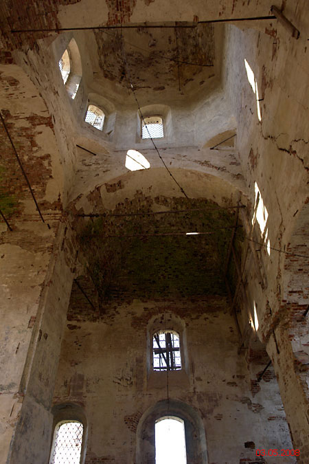 Собор Воскресения Христова, Буреги (Старорусский район, Новгородская область). интерьер и убранство