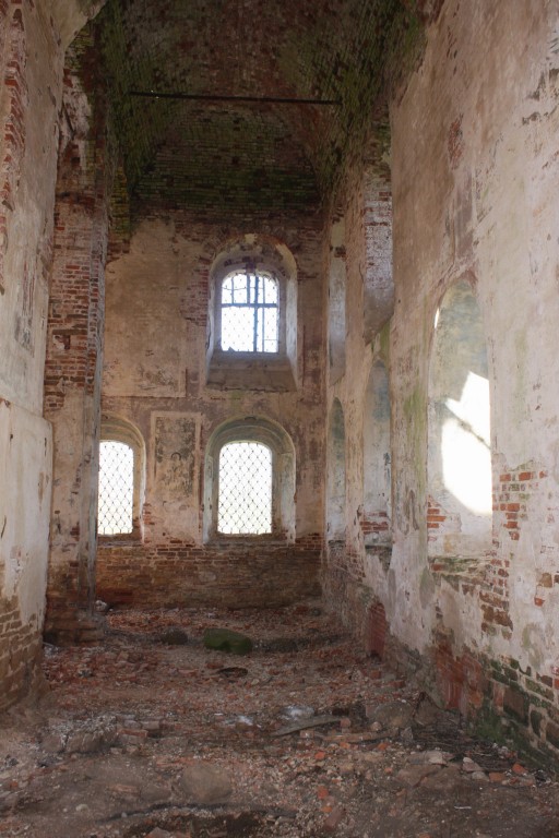 Собор Воскресения Христова, Буреги (Старорусский район, Новгородская область). интерьер и убранство