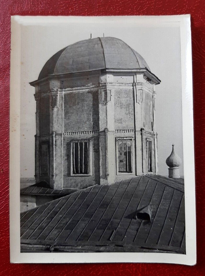 Собор Воскресения Христова, Буреги (Старорусский район, Новгородская область). архивная фотография, Купол. Фото 1943 г. с аукциона e-bay.de