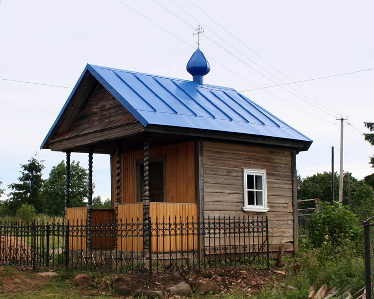 Часовня Антония Римлянина, Буреги (Старорусский район, Новгородская область). фасады