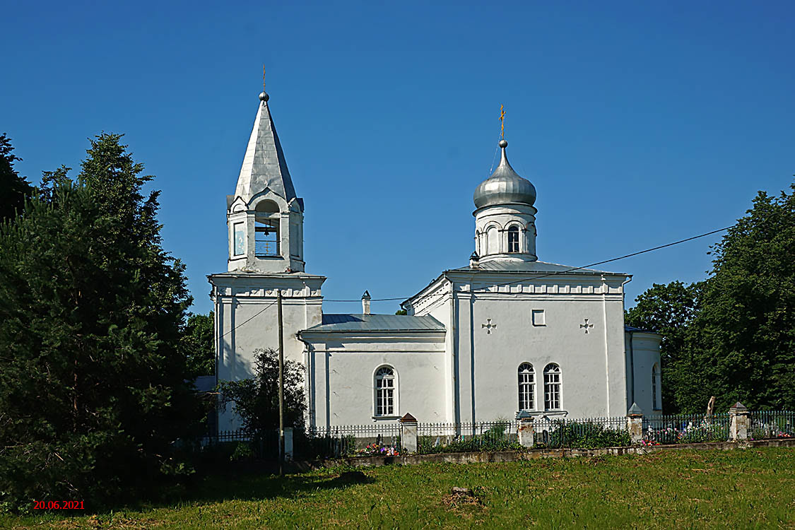 Церковь Покрова Пресвятой Богородицы, Борисово (Старорусский район, Новгородская область). фасады