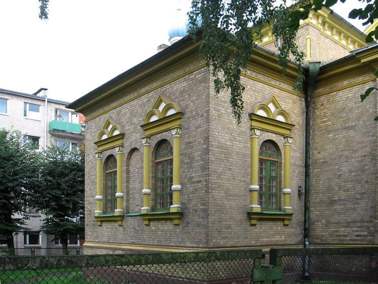 Рига. Церковь Михаила Архангела. архитектурные детали, Алтарная часть прямоугольной формы