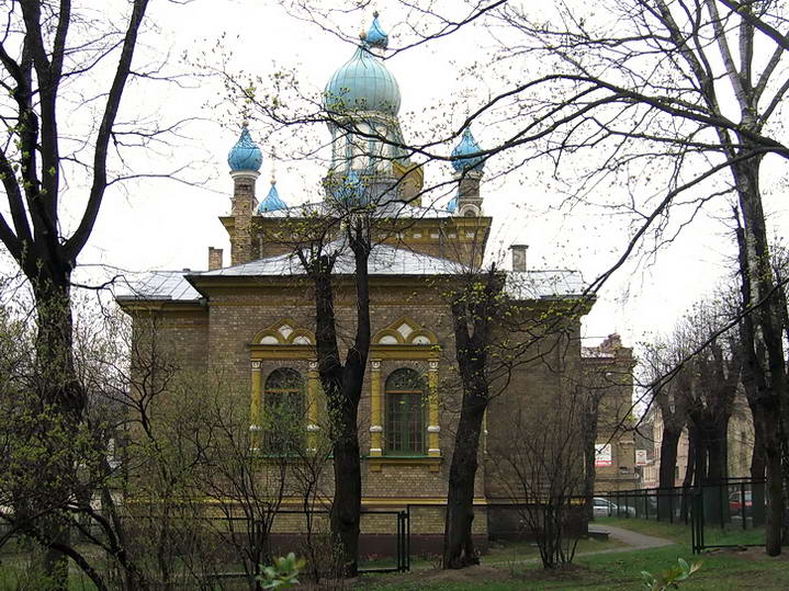 Рига. Церковь Михаила Архангела. фасады, Восточный фасад