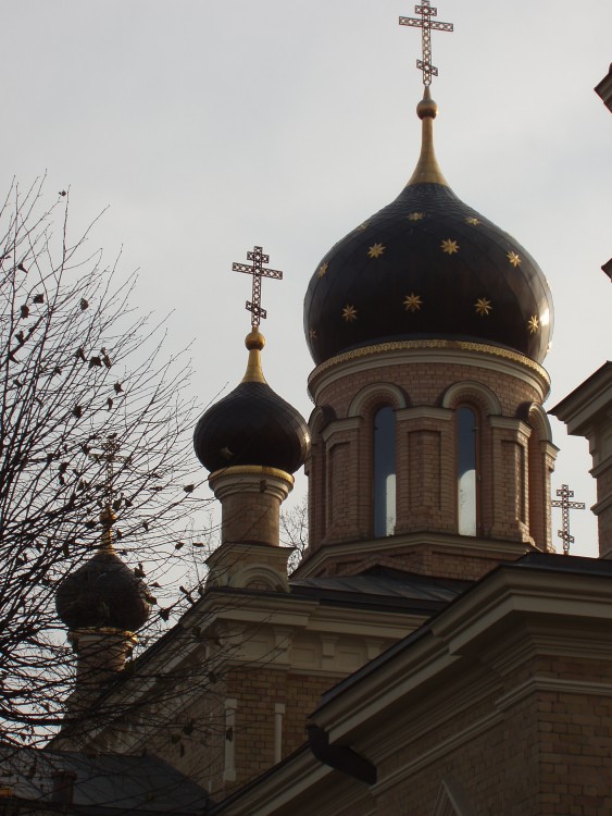 Рига. Церковь Михаила Архангела. архитектурные детали, Купола церкви.
