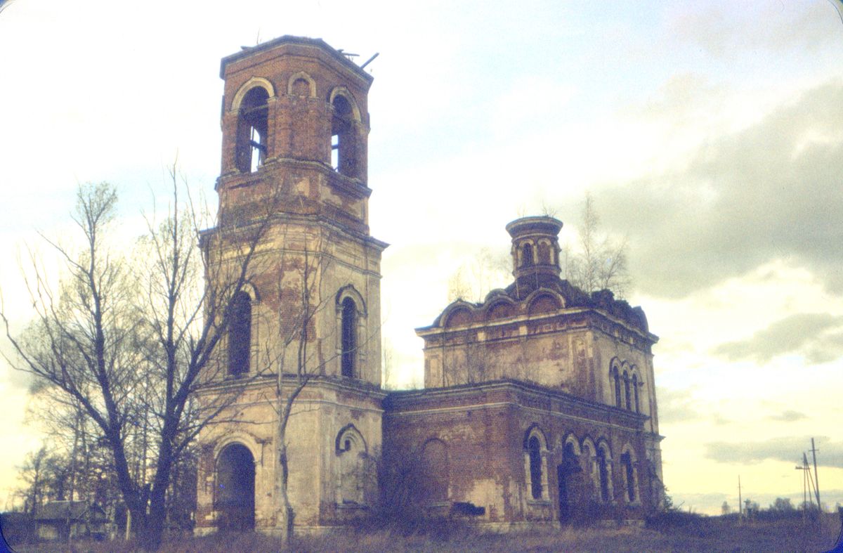 документальные фотографии. Церковь Иоанна Предтечи, Грибаново (Лотошинский городской округ, Московская область)