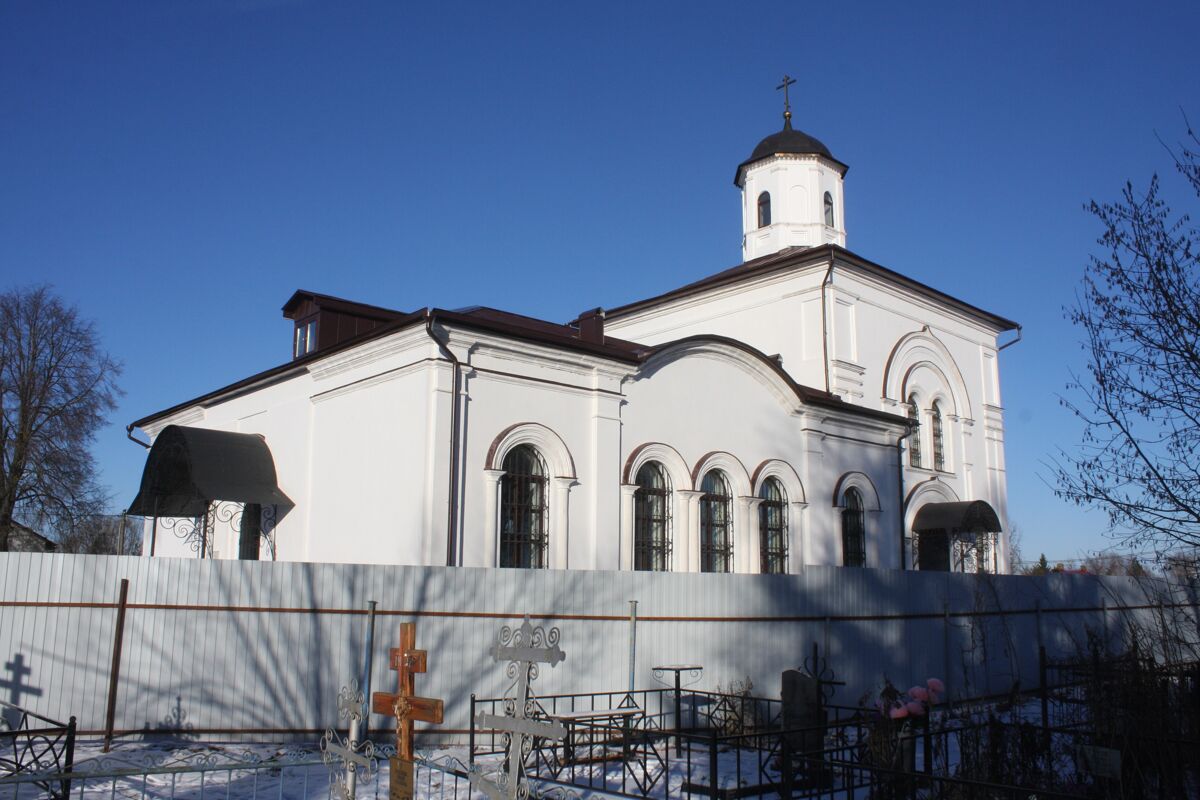 Церковь Покрова Пресвятой Богородицы, Нововасильевское (Лотошинский городской округ, Московская область). фасады