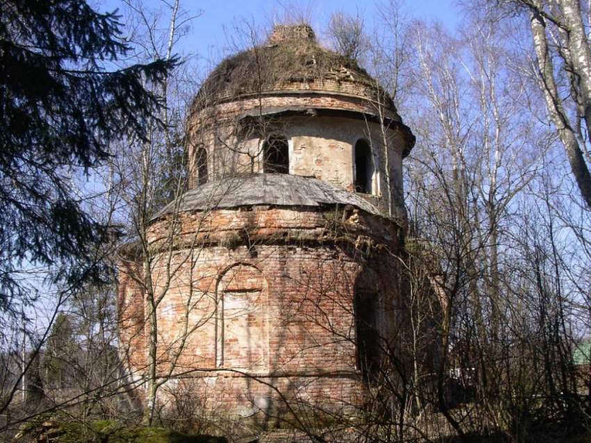 Грибово. Церковь Казанской иконы Божией Матери. фасады, вид с востока