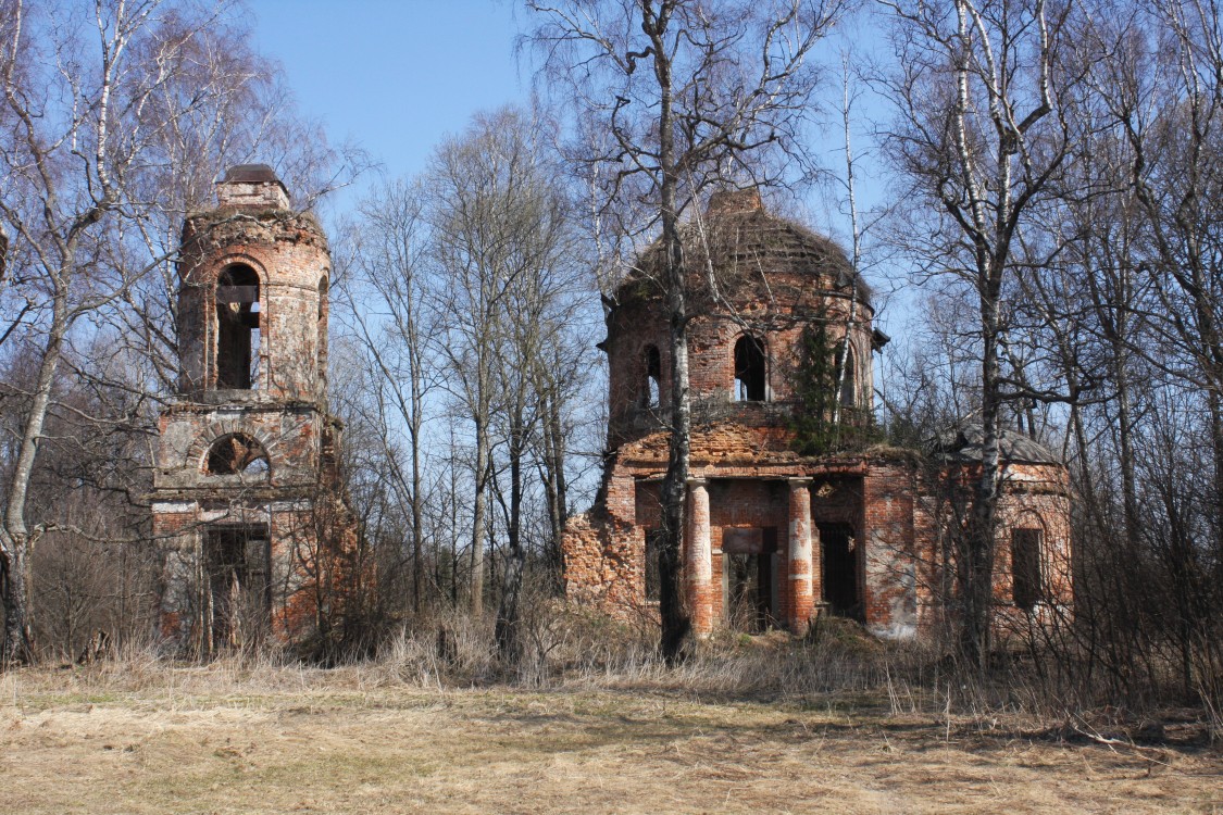 Церковь Казанской иконы Божией Матери, Грибово (Медынский район, Калужская область). фасады