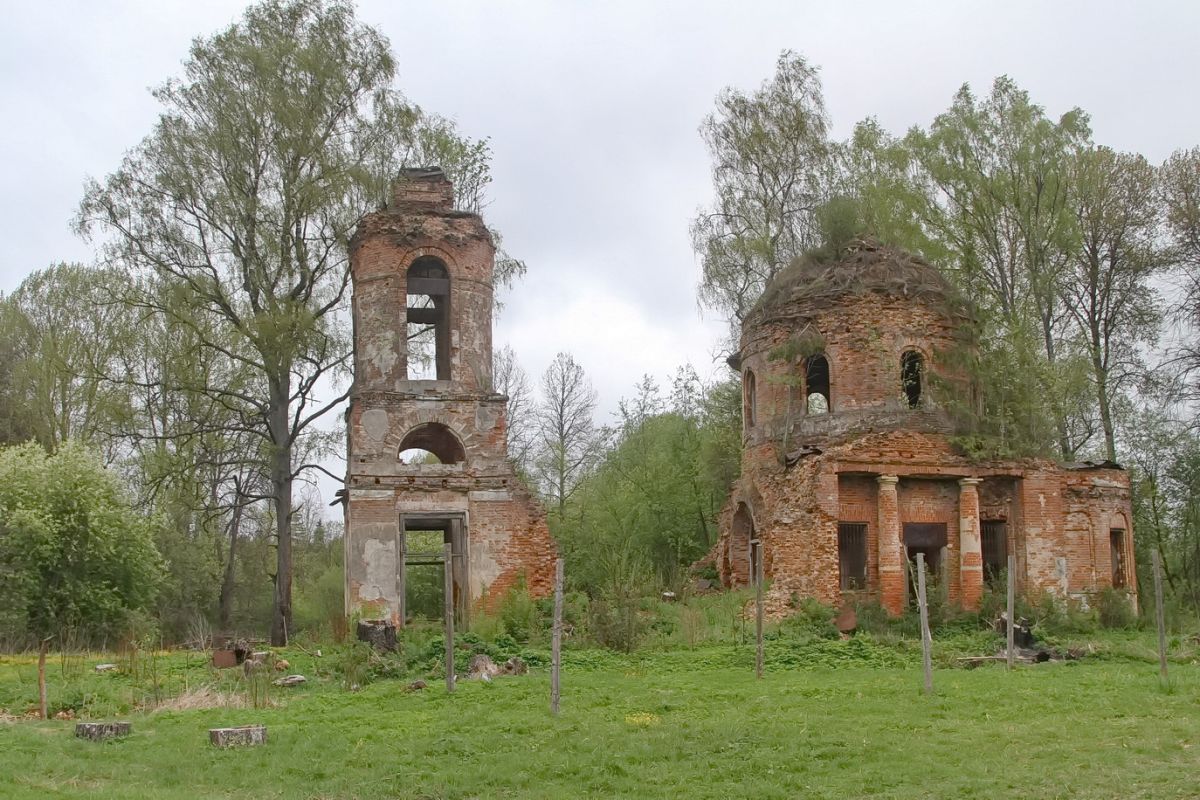 Церковь Казанской иконы Божией Матери, Грибово (Медынский район, Калужская область). фасады