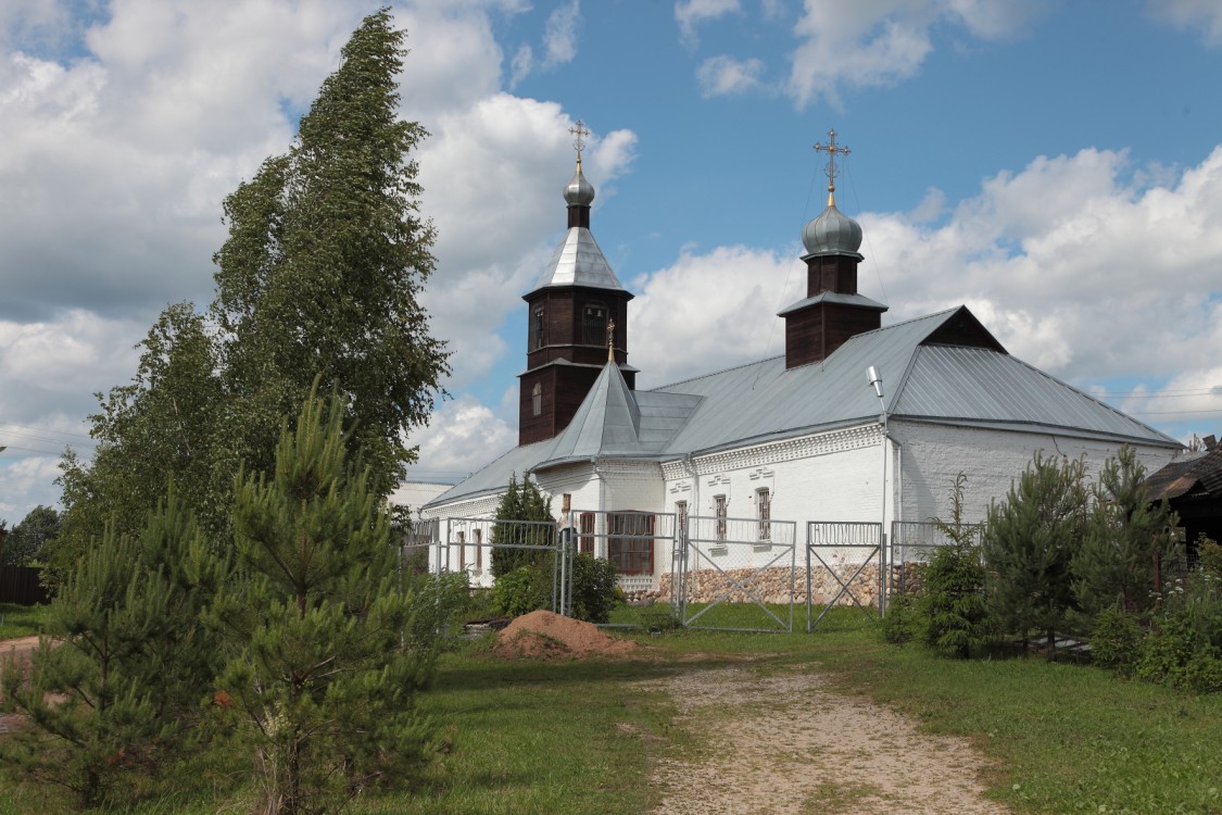 Шанский Завод. Церковь Николая Чудотворца. фасады