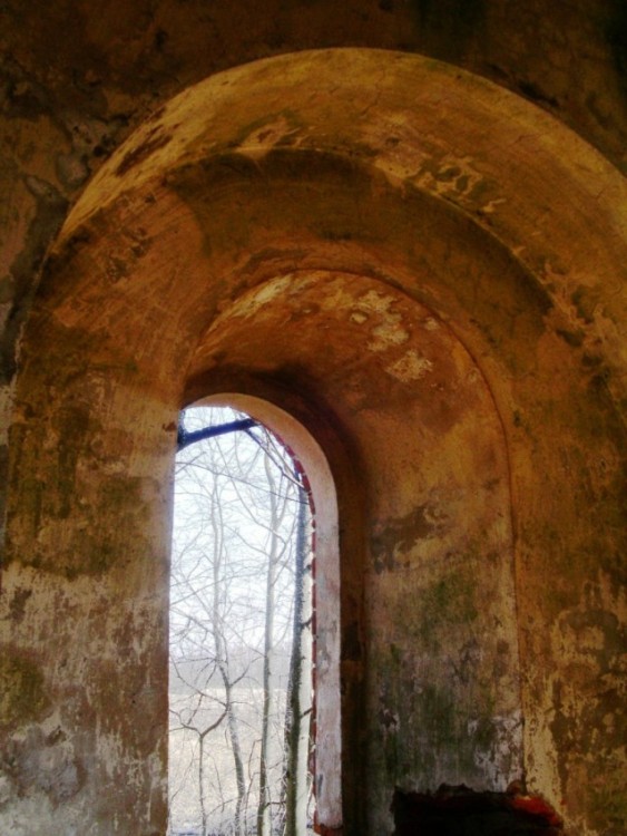Церковь Казанской иконы Божией Матери, Таракановка (Медынский район, Калужская область). интерьер и убранство, северное окно