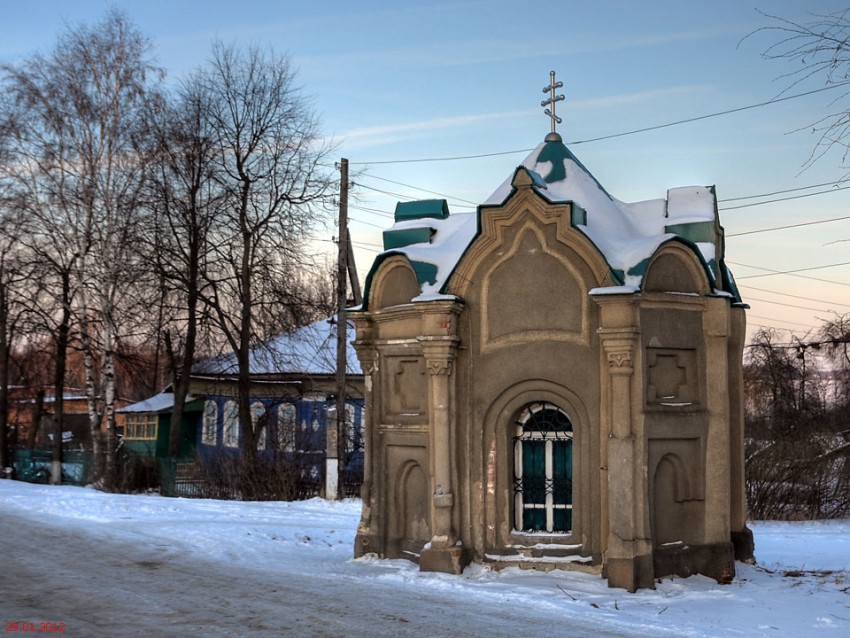 Часовня Николая Чудотворца, Шестаково (Волоколамский городской округ, Московская область). фасады